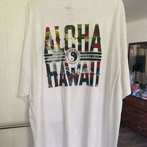 NEW T&C Town and Country Surf Designs Aloha Hawaii Tshirt 2XL